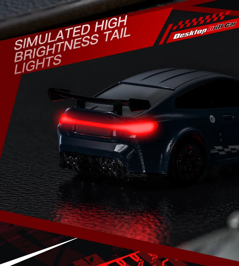 1/64 2.4G High speed Mini Drift Rc Car 4WD Remote Control Car Four Wheel Drive Radio Controlled Mini Racing Model Boy Toy Gifts